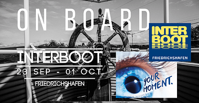 presentation on board for the interboot exibition germany